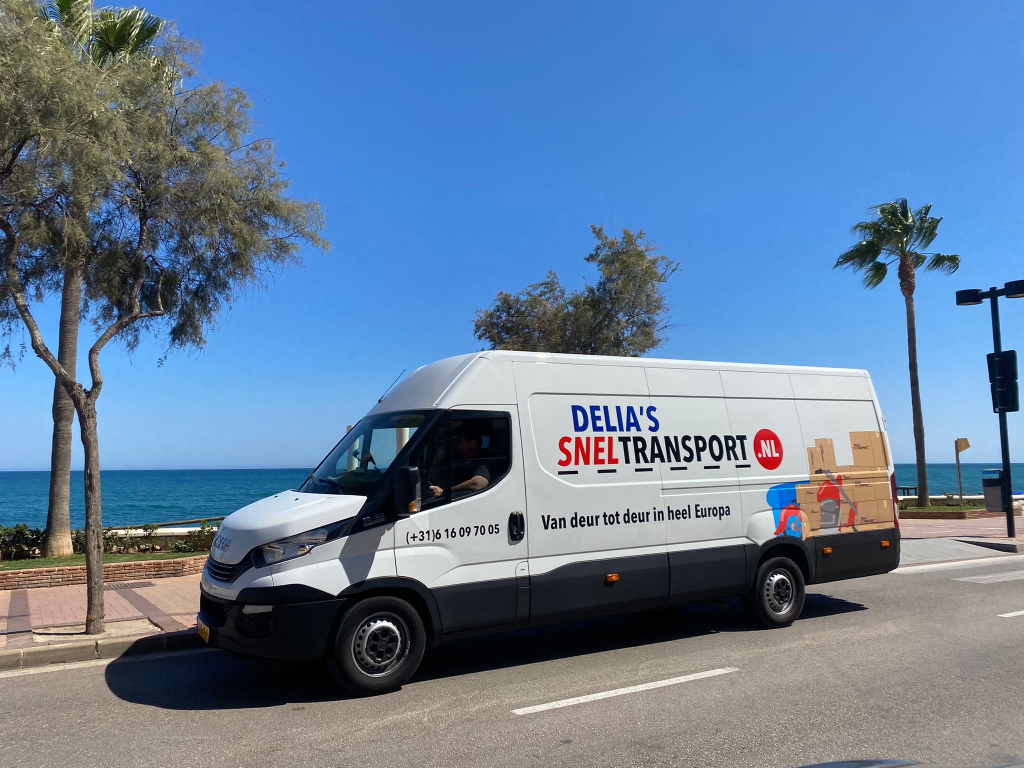 Luchtvracht — Delia's Sneltransport in actie